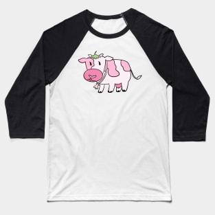 Strawberry Cow Baseball T-Shirt